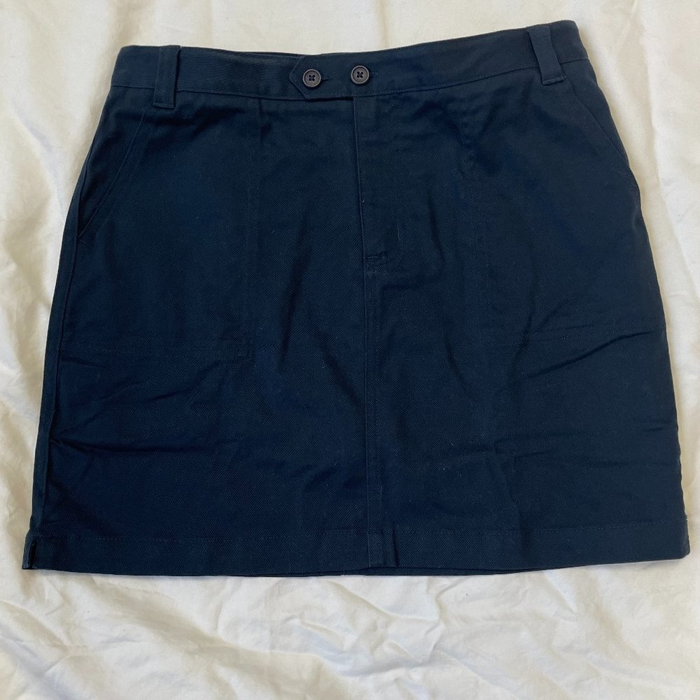 Lands' End Girls Classic Chino Skort School Uniform, NWT